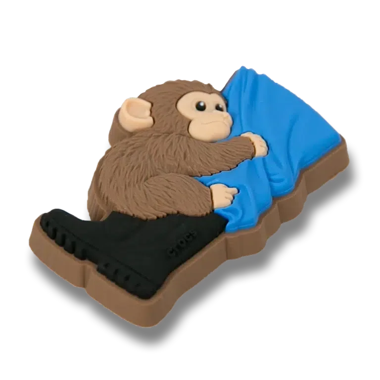 Colgante para zapatos Jibbitz «Punch the Monkey» y «Zookeeper» Colgante para zapatos Jibbitz «Punch the Monkey» y «Zookeeper»