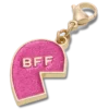 Colgante rosa con Glitter «BFF» para el zapato izquierdo Colgantes para zapatos Jibbitz Colgante rosa con Glitter «BFF» para el zapato izquierdo Colgantes para zapatos Jibbitz