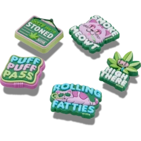 Colgantes Jibbitz™ «420 Hemp Cuties» (paquete de 5)