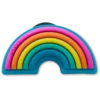 Colgantes Jibbitz «Colores del arcoíris»