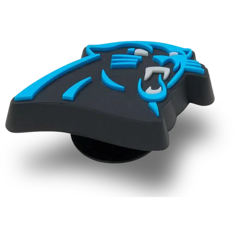 Colgantes Jibbitz™ con el logotipo de los Carolina Panthers de la NFL Colgantes Jibbitz™ con el logotipo de los Carolina Panthers de la NFL