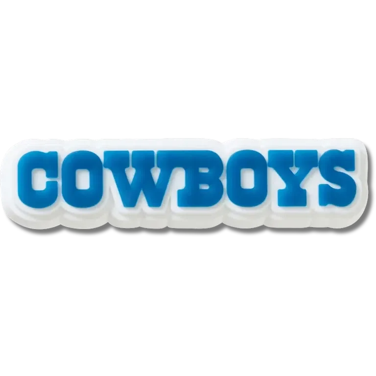 Colgantes Jibbitz™ con el logotipo de los Dallas Cowboys de la NFL Colgantes Jibbitz™ con el logotipo de los Dallas Cowboys de la NFL
