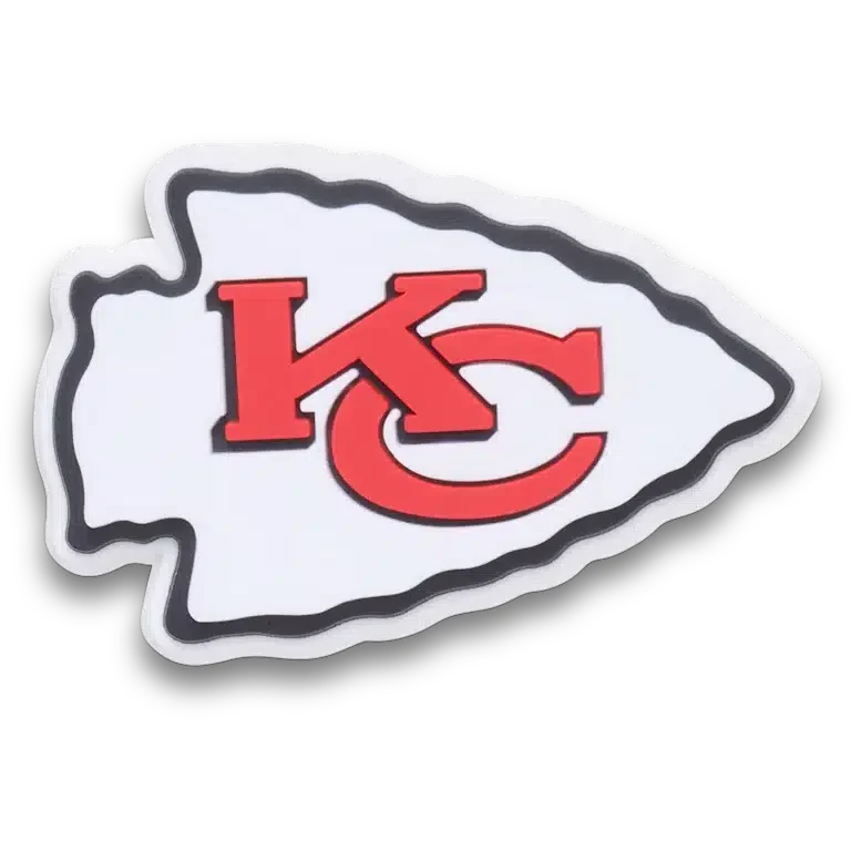Colgantes Jibbitz™ con el logotipo de los Kansas City Chiefs de la NFL Colgantes Jibbitz™ con el logotipo de los Kansas City Chiefs de la NFL