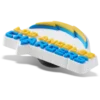 Colgantes Jibbitz™ con el logotipo de los Los Angeles Chargers de la NFL Colgantes Jibbitz™ con el logotipo de los Los Angeles Chargers de la NFL