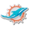 Colgantes Jibbitz™ con el logotipo de los Miami Dolphins de la NFL Colgantes Jibbitz™ con el logotipo de los Miami Dolphins de la NFL