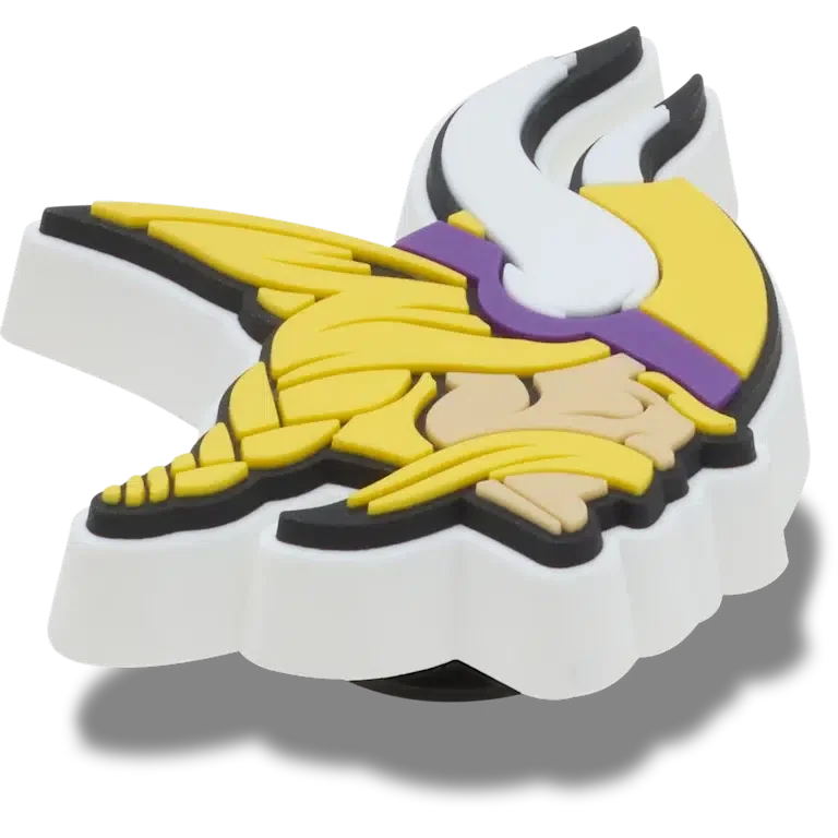 Colgantes Jibbitz™ con el logotipo de los Minnesota Vikings de la NFL Colgantes Jibbitz™ con el logotipo de los Minnesota Vikings de la NFL