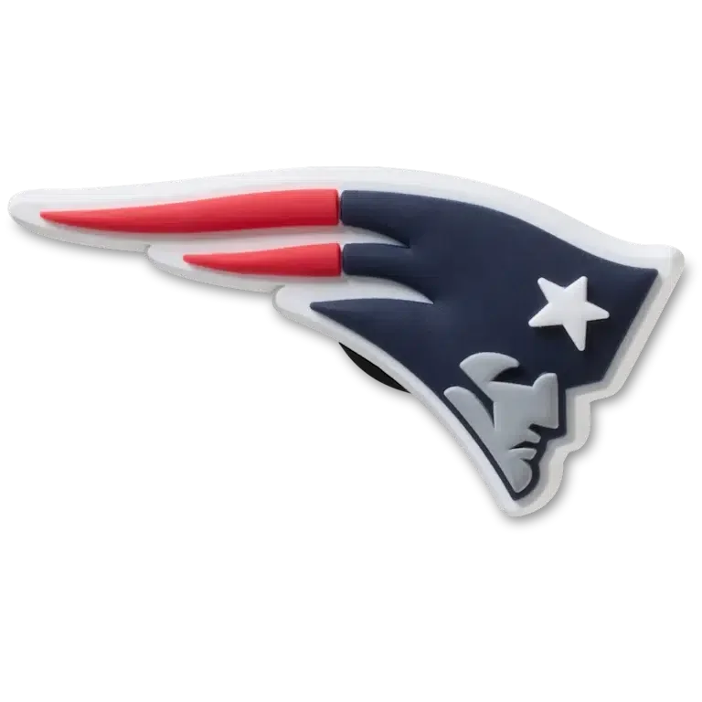 Colgantes Jibbitz™ con el logotipo de los New England Patriots de la NFL Colgantes Jibbitz™ con el logotipo de los New England Patriots de la NFL