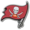 Colgantes Jibbitz™ con el logotipo de los Tampa Bay Buccaneers de la NFL Colgantes Jibbitz™ con el logotipo de los Tampa Bay Buccaneers de la NFL