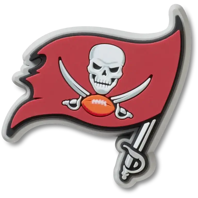 Colgantes Jibbitz™ con el logotipo de los Tampa Bay Buccaneers de la NFL Colgantes Jibbitz™ con el logotipo de los Tampa Bay Buccaneers de la NFL