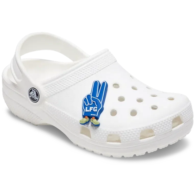 Colgantes Jibbitz™ con el símbolo de la paz de Lfg Foam Colgantes Jibbitz™ con el símbolo de la paz de Lfg Foam