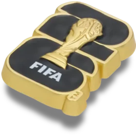 Colgantes Jibbitz™ con el trofeo de la Copa del Mundo de la FIFA 26