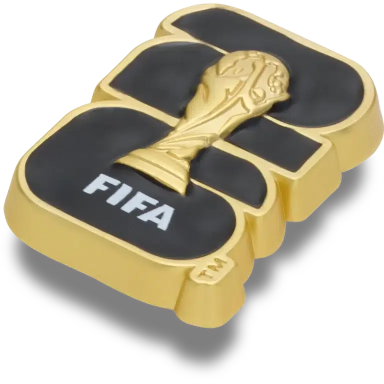 Colgantes Jibbitz™ con el trofeo de la Copa del Mundo de la FIFA 26 Colgantes Jibbitz™ con el trofeo de la Copa del Mundo de la FIFA 26