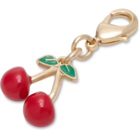 Colgantes Jibbitz™ con forma de cerezas