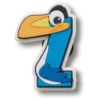 Colgantes Jibbitz™ con la letra Z de los personajes de Disney Colgantes Jibbitz™ con la letra Z de los personajes de Disney
