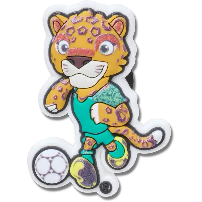 Colgantes Jibbitz™ con la mascota de la Copa Mundial de la FIFA en México Colgantes Jibbitz™ con la mascota de la Copa Mundial de la FIFA en México