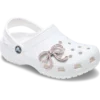 Colgantes Jibbitz™ con lazo rosa brillante