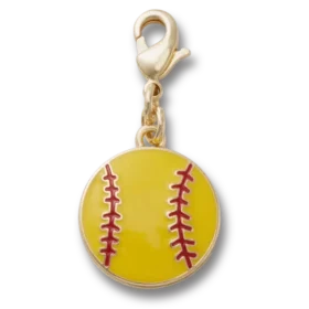 Colgantes Jibbitz™ con motivo de softbol
