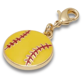 Colgantes Jibbitz™ con motivo de softbol