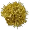 Colgantes Jibbitz™ con pompón dorado de oropel