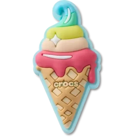 Colgantes Jibbitz «Cono de helado de gofre»