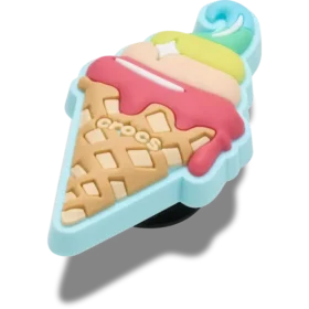 Colgantes Jibbitz «Cono de helado de gofre»