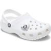 Colgantes Jibbitz™ «Corazón» con gemas SMT en plata y morado