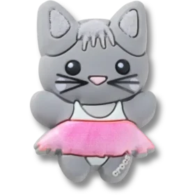 Colgantes Jibbitz™ «Cutie Ballerina Kitty»