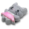 Colgantes Jibbitz™ «Cutie Ballerina Kitty»