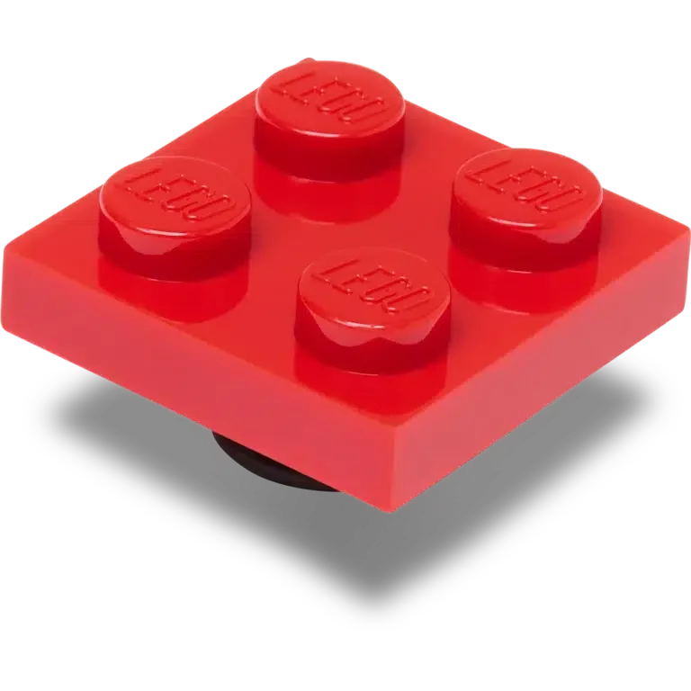 Colgantes Jibbitz™ de baldosa roja Lego® 2×2 Colgantes Jibbitz™ de baldosa roja Lego® 2×2