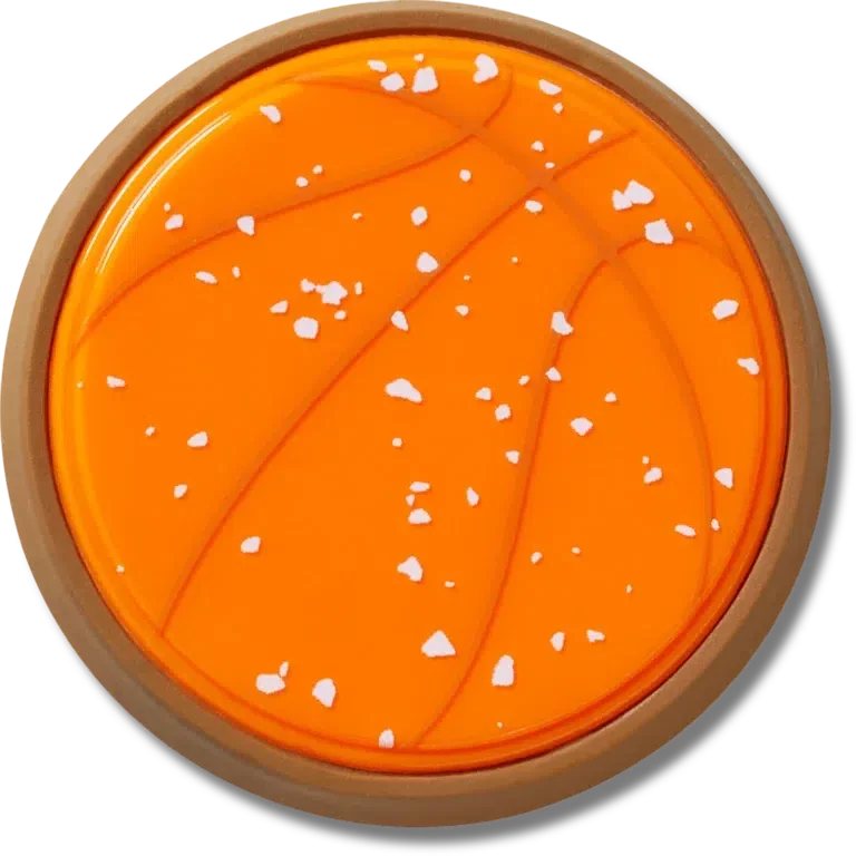 Colgantes Jibbitz™ de baloncesto reflectantes Icedvice Colgantes Jibbitz™ de baloncesto reflectantes Icedvice