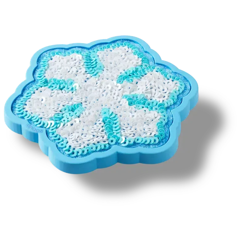 Colgantes Jibbitz™ de copo de nieve con lentejuelas Colgantes Jibbitz™ de copo de nieve con lentejuelas