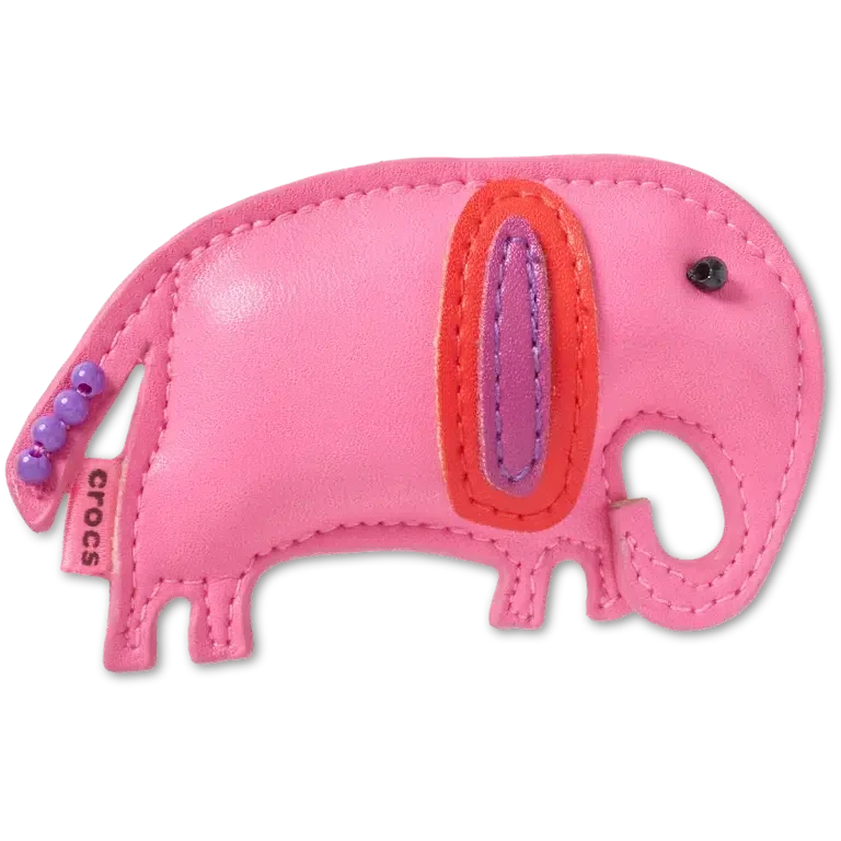 Colgantes Jibbitz™ de elefante de imitación de cuero Colgantes Jibbitz™ de elefante de imitación de cuero