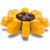 Colgantes Jibbitz™ de girasol de Lego® Colgantes Jibbitz™ de girasol de Lego®