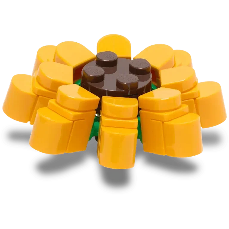 Colgantes Jibbitz™ de girasol de Lego® Colgantes Jibbitz™ de girasol de Lego®