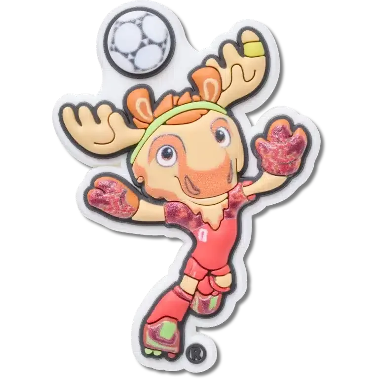 Colgantes Jibbitz™ de la mascota de la Copa Mundial de la FIFA de Canadá Colgantes Jibbitz™ de la mascota de la Copa Mundial de la FIFA de Canadá