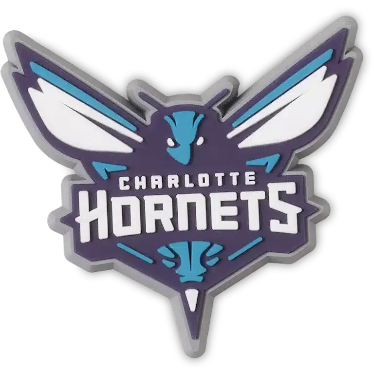 Colgantes Jibbitz™ de los Charlotte Hornets de la NBA Colgantes Jibbitz™ de los Charlotte Hornets de la NBA
