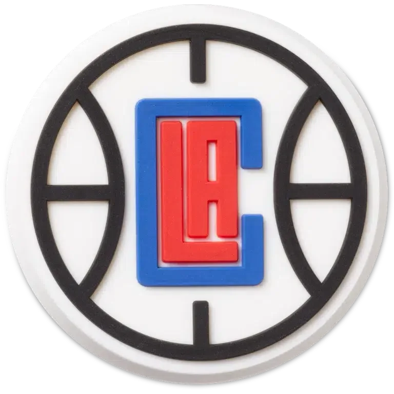 Colgantes Jibbitz™ de los Los Angeles Clippers de la NBA Colgantes Jibbitz™ de los Los Angeles Clippers de la NBA
