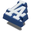 Colgantes Jibbitz™ de los Los Angeles Dodgers de la MLB
