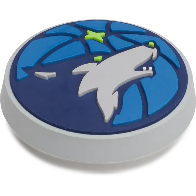 Colgantes Jibbitz™ de los Minnesota Timberwolves de la NBA Colgantes Jibbitz™ de los Minnesota Timberwolves de la NBA