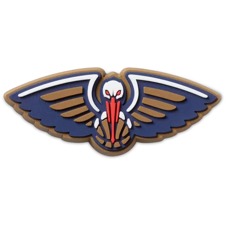 Colgantes Jibbitz™ de los New Orleans Pelicans de la NBA Colgantes Jibbitz™ de los New Orleans Pelicans de la NBA