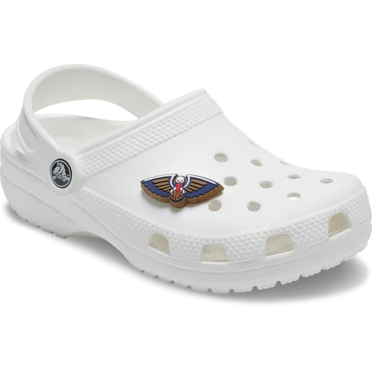 Colgantes Jibbitz™ de los New Orleans Pelicans de la NBA Colgantes Jibbitz™ de los New Orleans Pelicans de la NBA