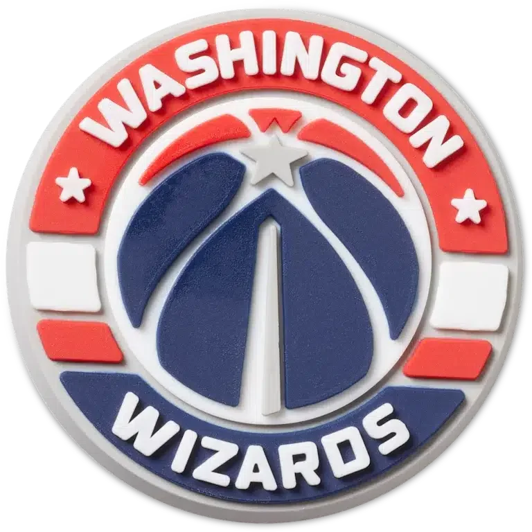 Colgantes Jibbitz™ de los Washington Wizards de la NBA Colgantes Jibbitz™ de los Washington Wizards de la NBA