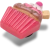 Colgantes Jibbitz™ de magdalena de chocolate