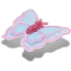 Colgantes Jibbitz™ de mariposa con lentejuelas de malla Colgantes Jibbitz™ de mariposa con lentejuelas de malla