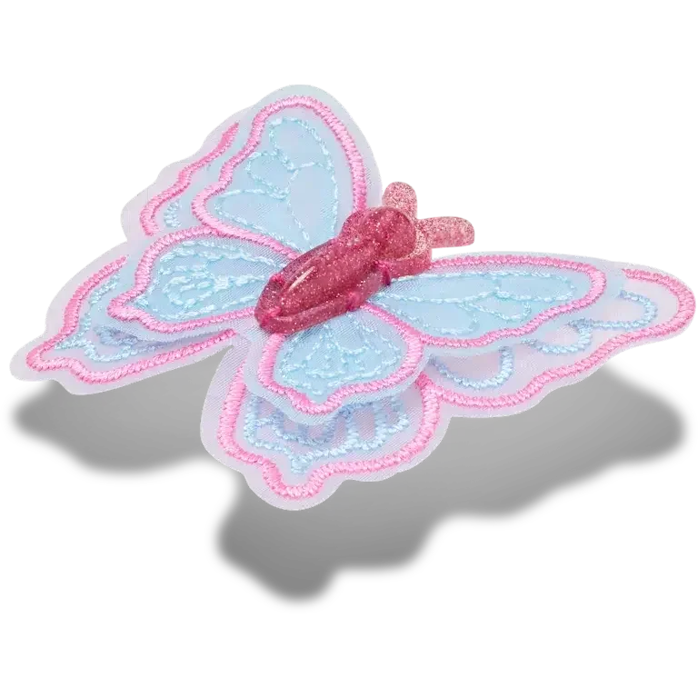 Colgantes Jibbitz™ de mariposa con lentejuelas de malla Colgantes Jibbitz™ de mariposa con lentejuelas de malla