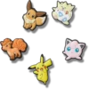 Colgantes Jibbitz™ de personajes de Pokémon (paquete de 5)