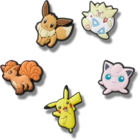 Colgantes Jibbitz™ de personajes de Pokémon (paquete de 5)