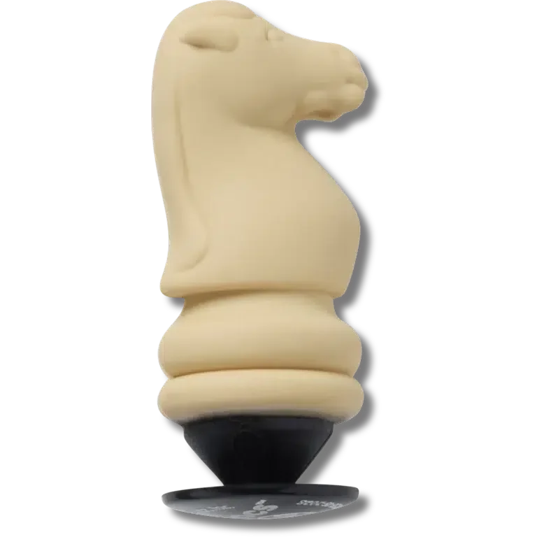 Colgantes Jibbitz™ de pieza de ajedrez de caballero en 3D Colgantes Jibbitz™ de pieza de ajedrez de caballero en 3D