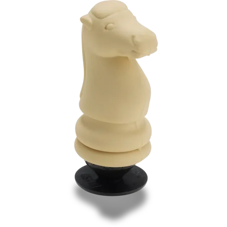 Colgantes Jibbitz™ de pieza de ajedrez de caballero en 3D Colgantes Jibbitz™ de pieza de ajedrez de caballero en 3D