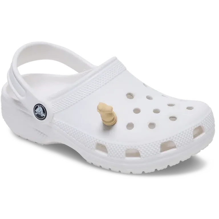 Colgantes Jibbitz™ de pieza de ajedrez de caballero en 3D Colgantes Jibbitz™ de pieza de ajedrez de caballero en 3D